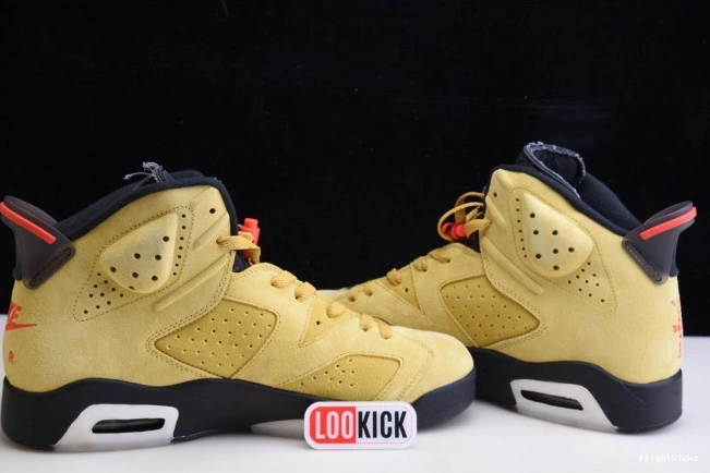 SCOTT YELLOW AIR 6 X TRAVIS JORDAN CN1084-300 0917